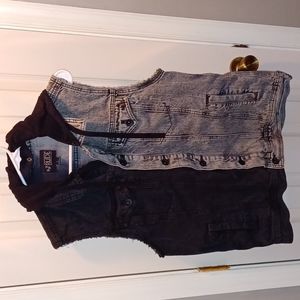 Denim vest
